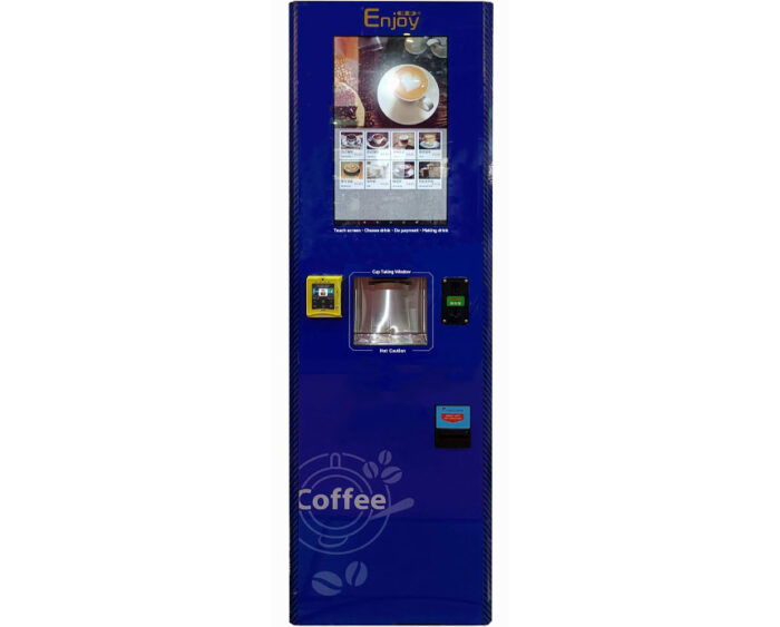 Smart Coffee Vending Machine with ULKA Pump, 21-inch Touchscreen