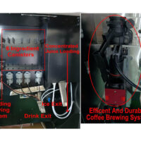 ARG300 - Smart Coffee Vending Machine for Hot Iced Drinks with ULKA Pump - Image 3