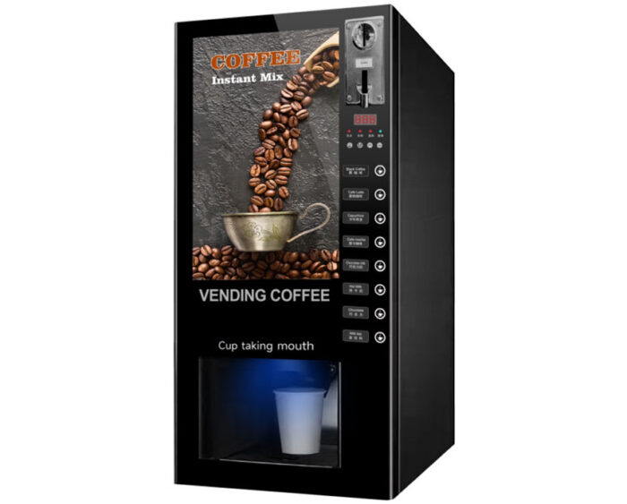 Coffee vending machine with 8 Instant Hot Beverage