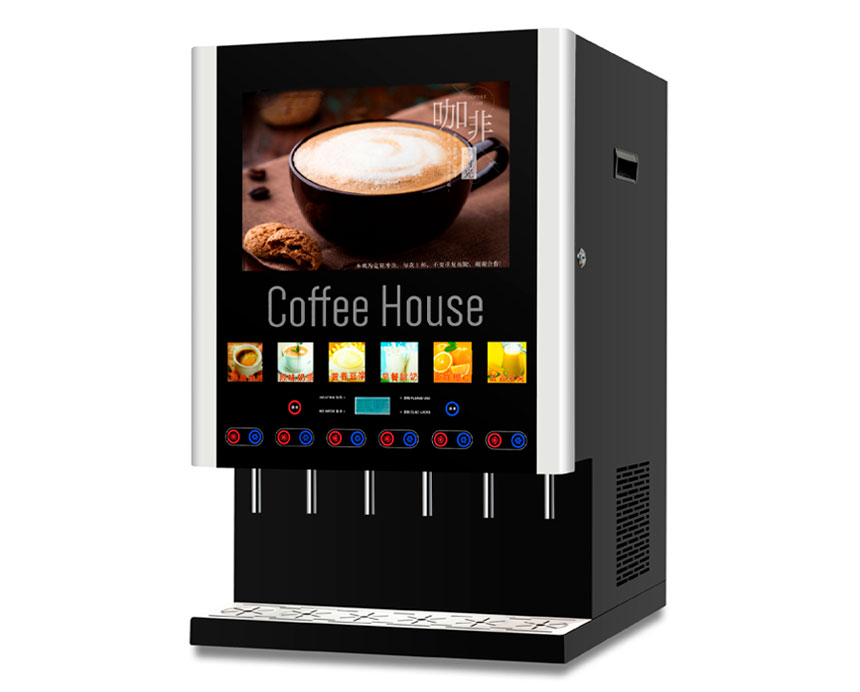 6 Flavor Instant Hot or Cold Beverage Machine