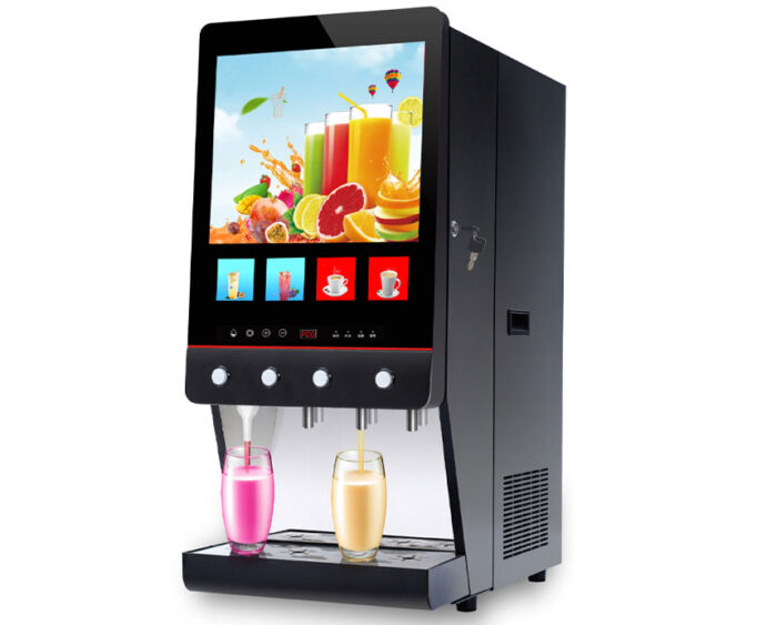 2 Flavor Instant Hot Drinks Machine & 1 Flavor Concentrated Juice