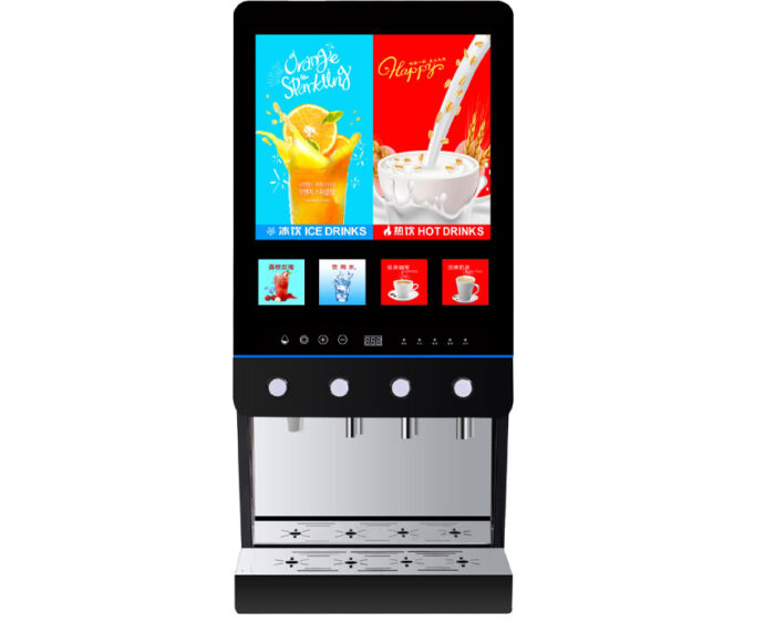 2 Flavor Instant Hot Drinks Machine & 1 Flavor Concentrated Juice - Image 2