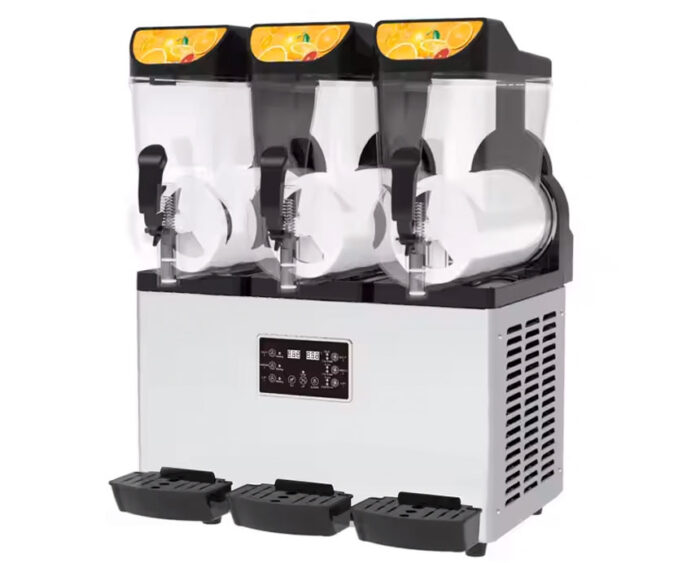 Three Tank Frozen Drink Slushie Machine