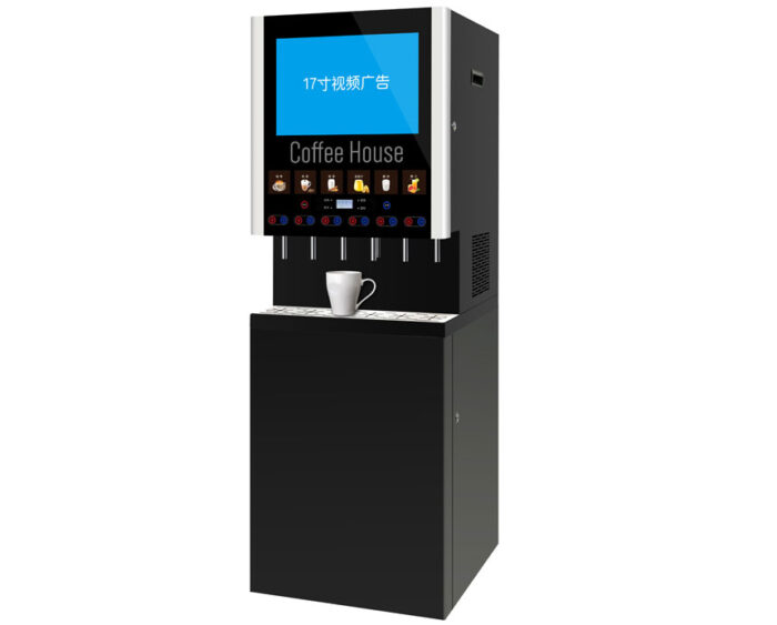 AR106SV2 – 17 Inch LCD Advertising Screen Instant Powder Drink Making Machine - Image 5