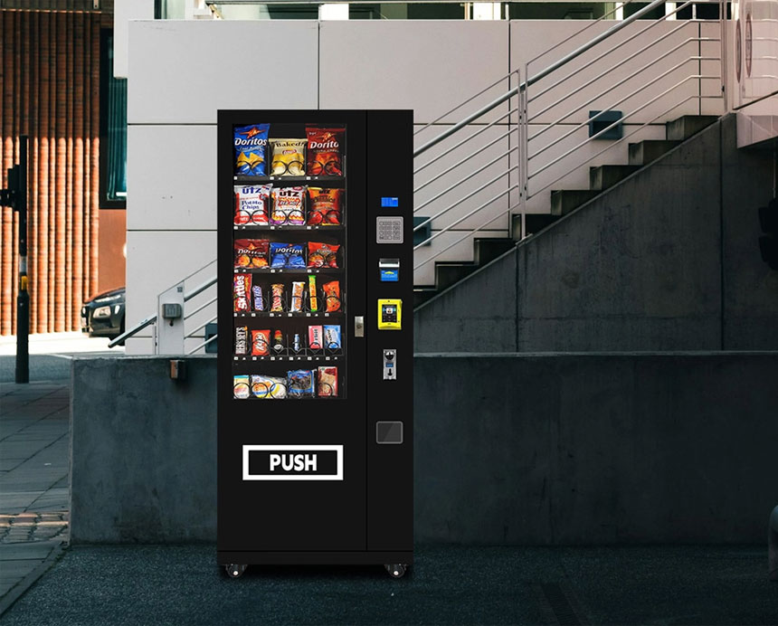 Snack Vending Machine in University