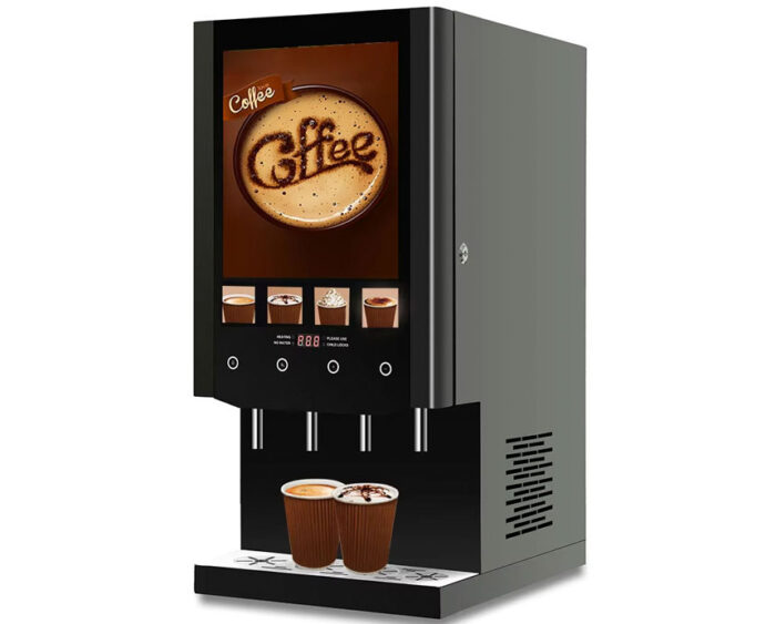 AR104SV1 – 4 Flavors Commercial Use Instant Coffee Maker