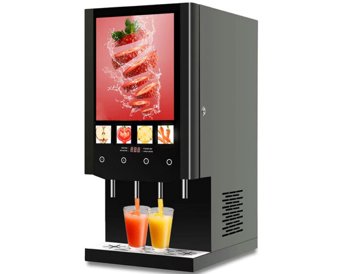 AR104SV1 – 4 Flavors Commercial Use Instant Coffee Maker - Image 3
