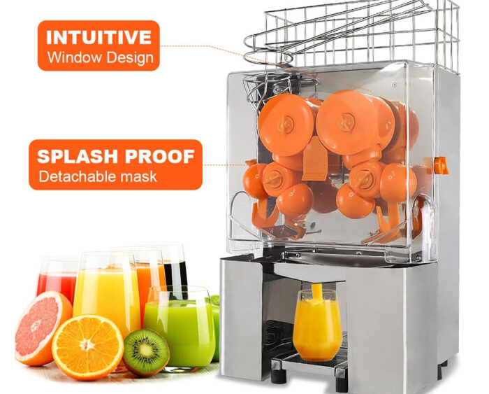 ARJ200 – Commercial Desktop Orange Juice Maker Machine - Image 3