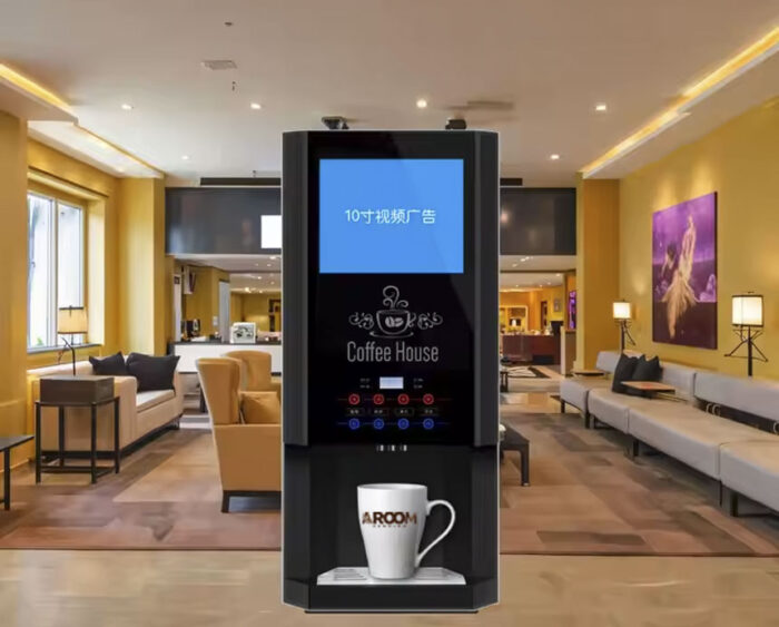 AR103SV4 – Hot Beverage Vending Machine with 10 Inch LCD Advertising Screen - Image 4