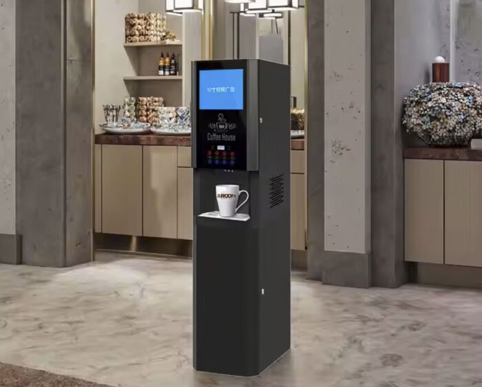 AR103SV4 – Hot Beverage Vending Machine with 10 Inch LCD Advertising Screen - Image 5