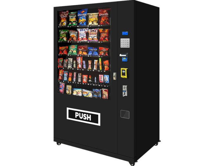 1060ARB – Refrigerated Vending Machine with 60 Slots for Snacks and Drinks - Image 3